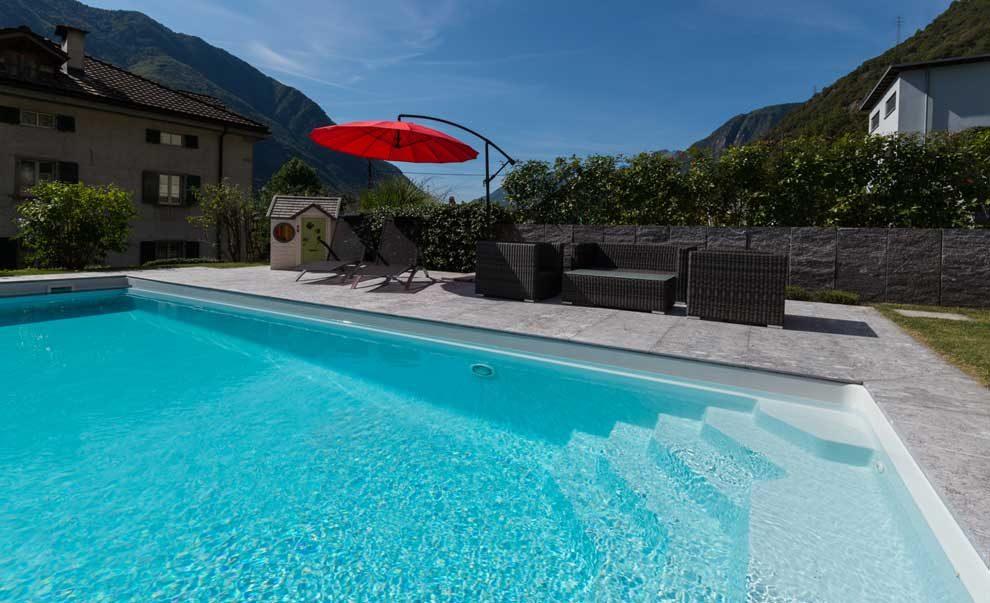 Realizzazione piscine in Ticino: i nostri lavori