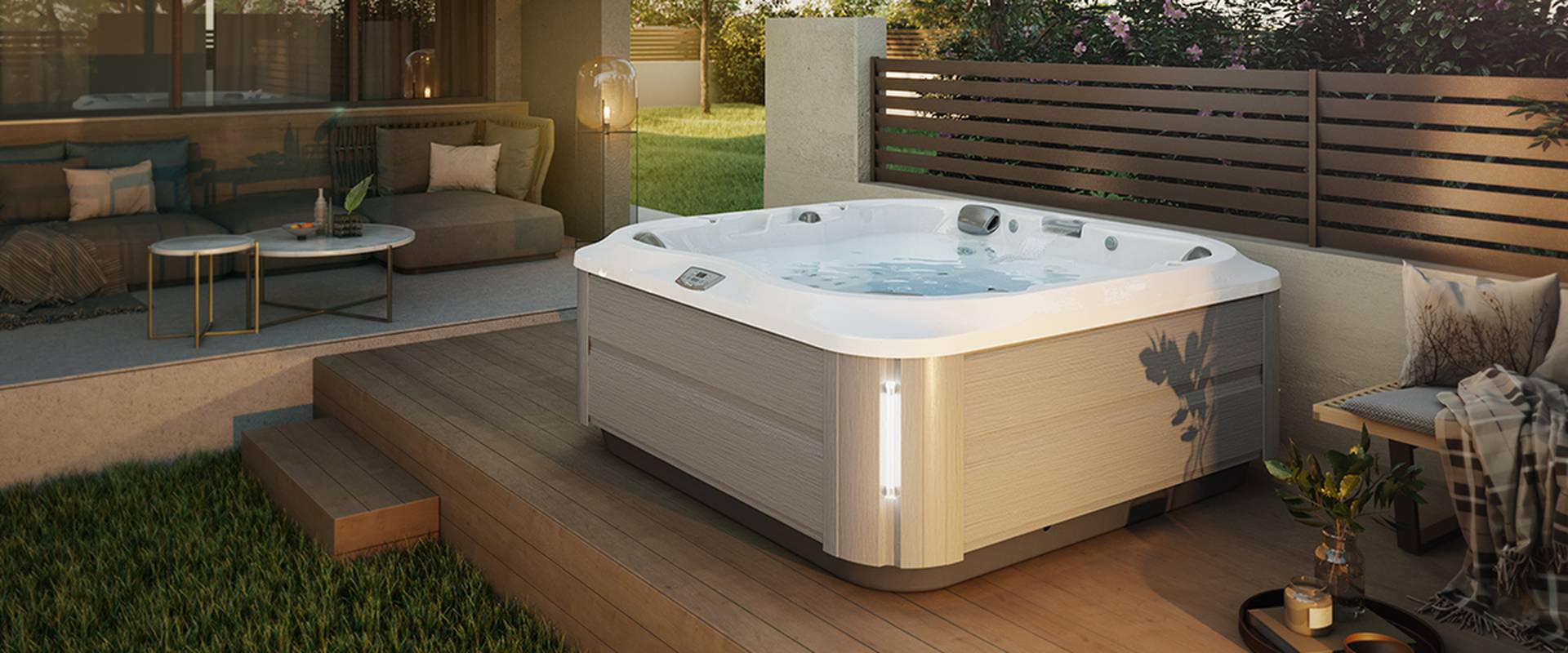 Una vasca idromassaggio per tutti i gusti