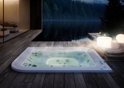 vasca idromassaggio Jacuzzi di design Bellinzona