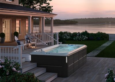 Swim Spa fuori terra piscina e vasca idromassaggio