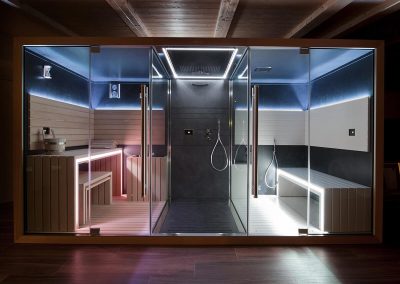 saune combinate - Sauna finlandese e bagno turco Jacuzzi