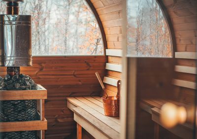 saune a botte - Sauna a botte prefabbricata