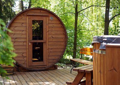 saune a botte - Sauna a botte con tinozza idromassaggio Ticino